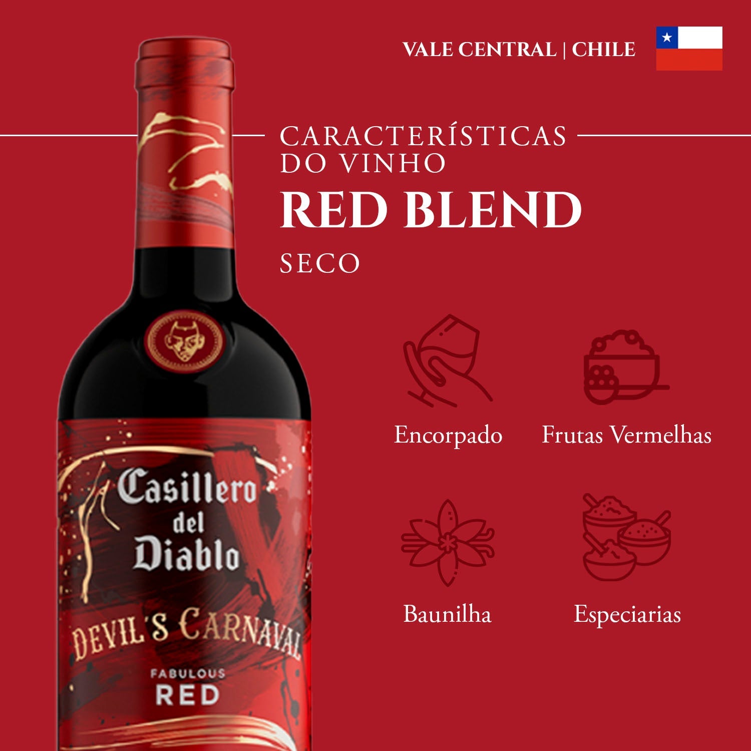 Casillero del Diablo Devil's Carnaval Fabulous Red