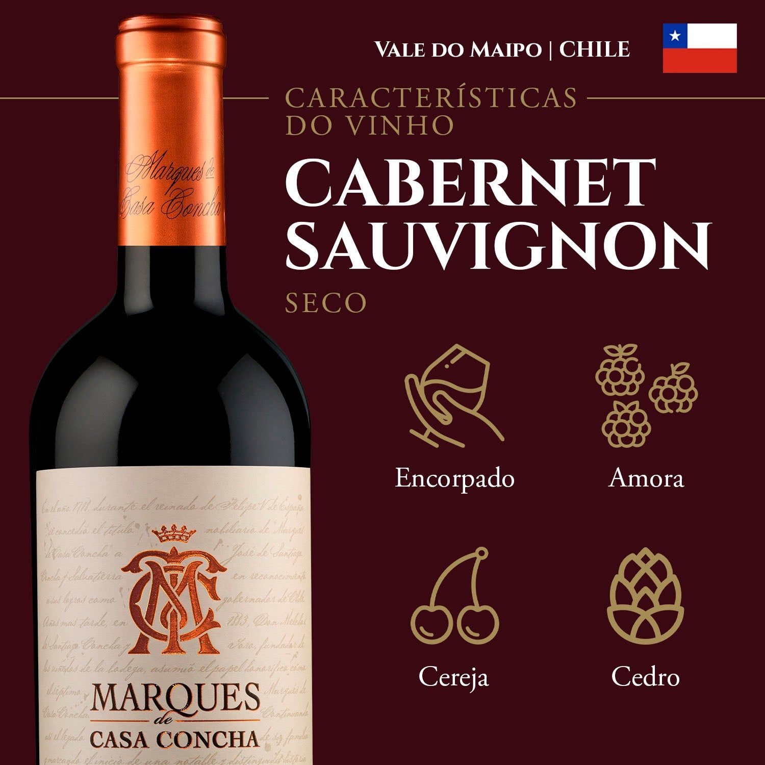 Marques De Casa Concha Cabernet Sauvignon