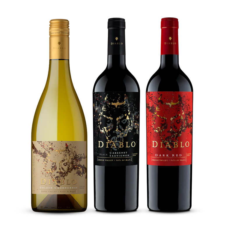 Kit Família Diablo 750ml - 3 garrafas