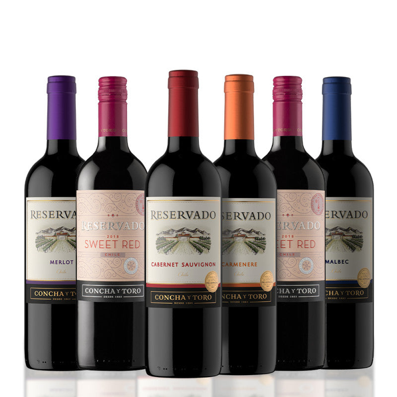 Kit Família Reservado Tinto 750ml - 6 garrafas