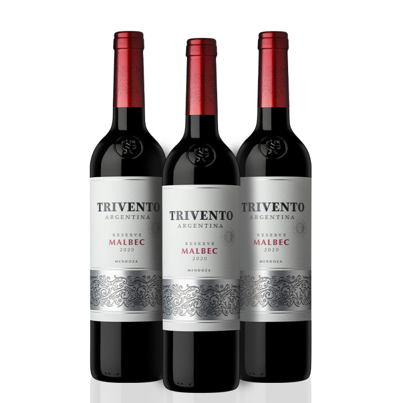 Kit Trivento Reserve Malbec Por R$56,96 cada garrafa