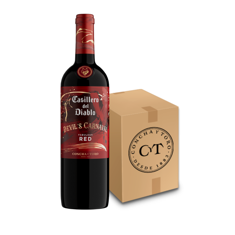 Leve 6 pague 4 - Vinhos Casillero del Diablo Devil's Carnaval Fabulous Red